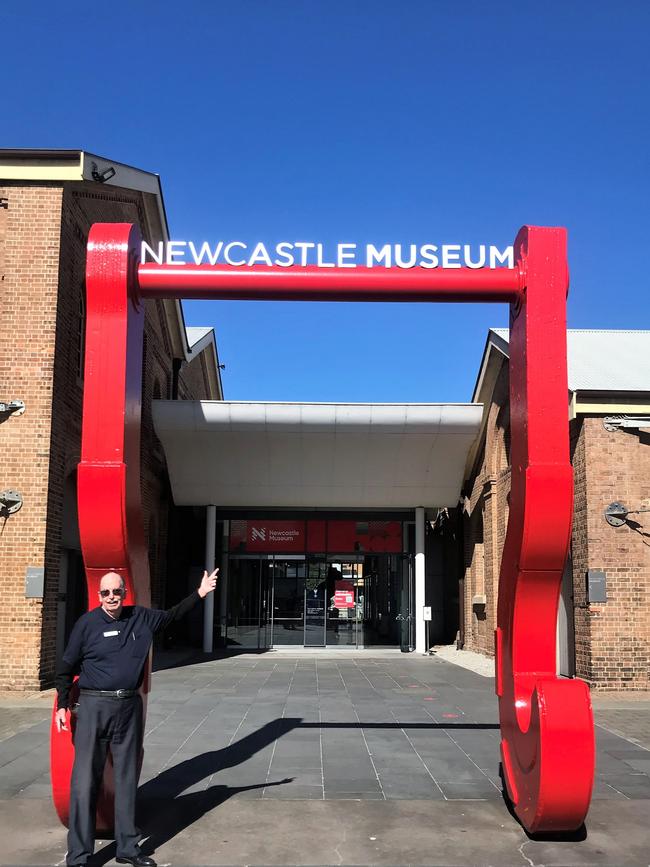 Ron Larson – dedicated volunteer at Newcastle Museum. Supplied.