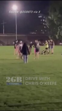 'Sickening' moment OzTag player attacked