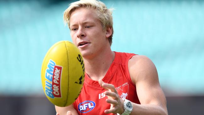 Isaac Heeney could play his first game for the season against GWS.