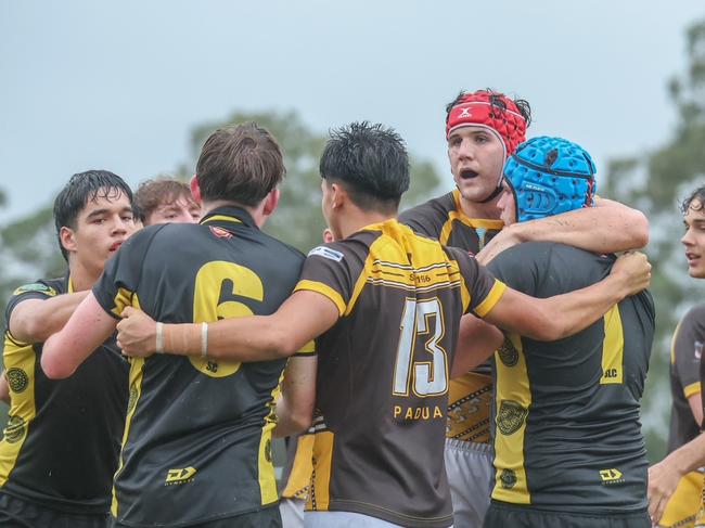 QLD_ROUND5_WK50. AIC First XV rugby St Laurence's College v Padua College