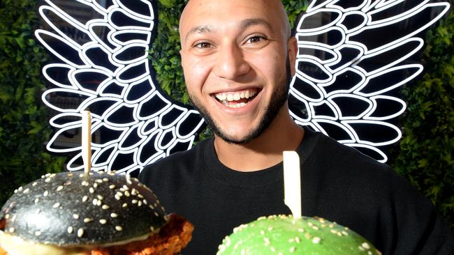 Gasser Elkharibi, 28, recently got a job as area and projects manager at Burgertory on Chapel Street after being on JobSeeker. Picture: Andrew Henshaw