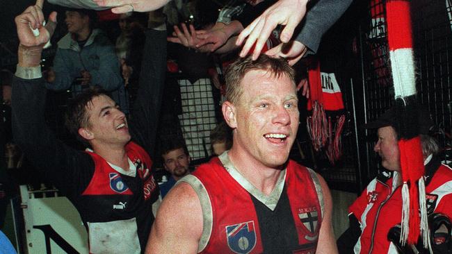 Few were more dependable and more willing to sacrifice to the St Kilda cause than Nathan Burke.