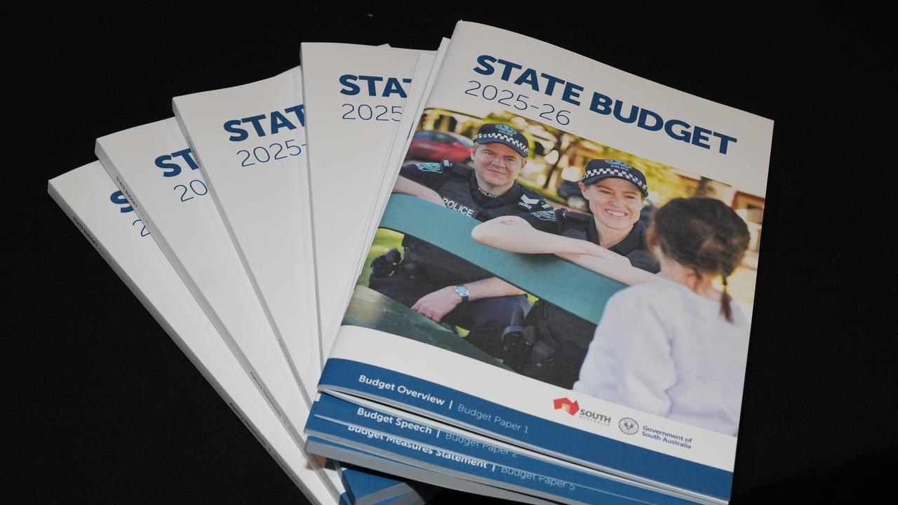 The budget delivered substantial allocations to the Whyalla steelworks and to the South Australian Police. Picture: NewsWire / Dean Martin