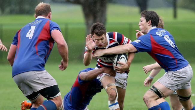 Easts take on Manly in the Shute Shield  at Woollahra Oval. Picture: Damian Shaw.
