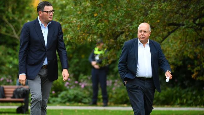 Rumours have swirled around Treasurer Tim Pallas walking away from politics.