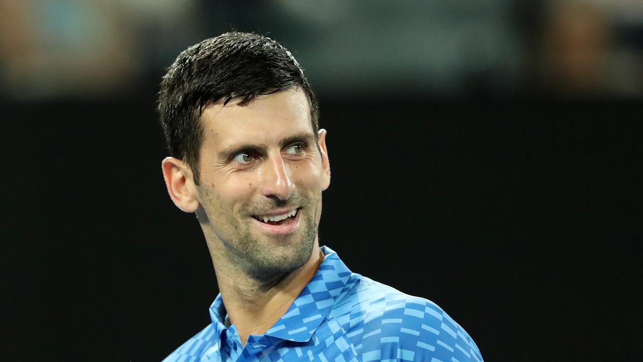 Novak is back. Photo by Kelly Defina/Getty Images