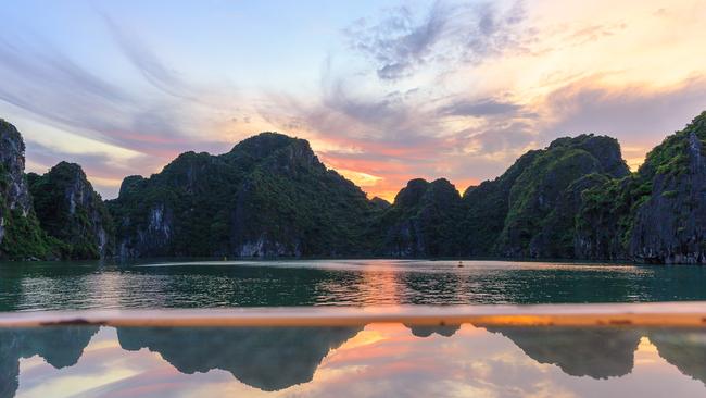 Halong Bay in Vietnam. Picture: Supplied