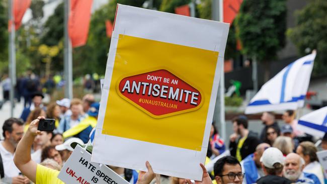 A pro Israel protest at Sydney University in May. Picture: NCA NewsWire / David Swift