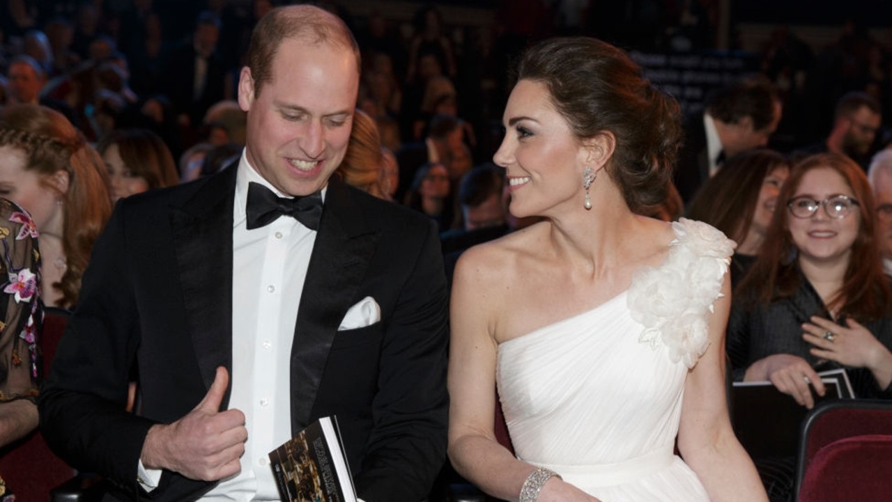 Prince William, Duke of Cambridge and Catherine, Duchess of Cambridge at the 2019 BAFTAs. Picture: Tim Ireland - WPA Pool/Getty Images.