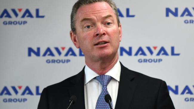 SA MP and Federal Minister for Defence Industry Christopher Pyne. Picture: AAP