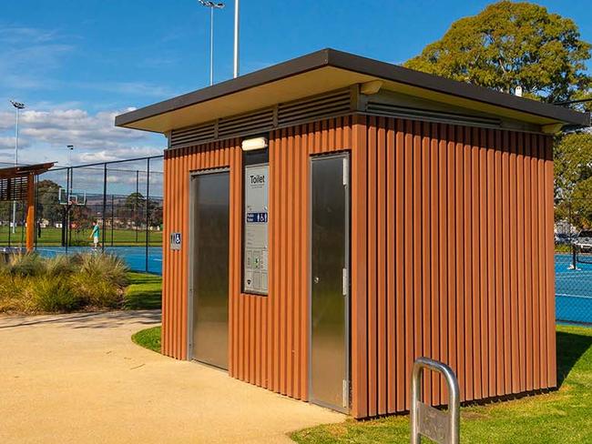 The public toilets at Weigall Oval, in the West Torrens Council area.