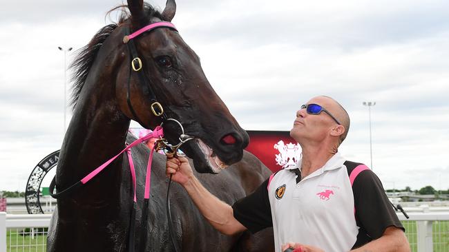 Emerald Kingdom and Justin Anderson. Picture: Trackside Photography