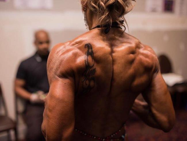 Health feature: Writer Janita Singh at the Australasian Natural Bodybuilding Oceana International (Universe Qualifier) Championship at Marconi Club, May 20, where she won top three placing in both her bodybuilding categories. Picture credit: LISA GREY