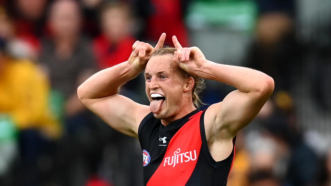 Mason Redman celebrates a goal. Picture: Quinn Rooney/Getty Images