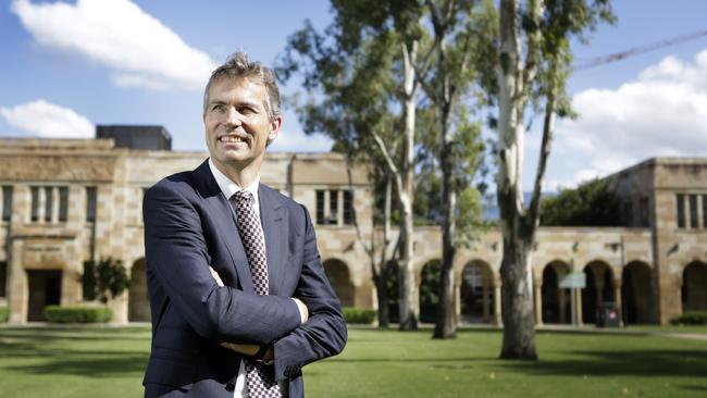 UQ Vice Chancellor Peter Hoj. Picture: Megan Slade