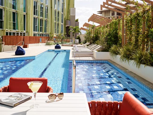 Crytalsbrook Collection’s Bailey Hotel pool.