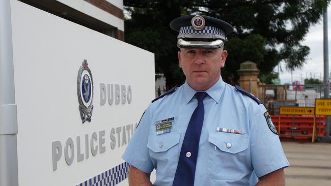 Assistant Commissioner Peter McKenna was allegedly glassed in the face. Picture: Supplied