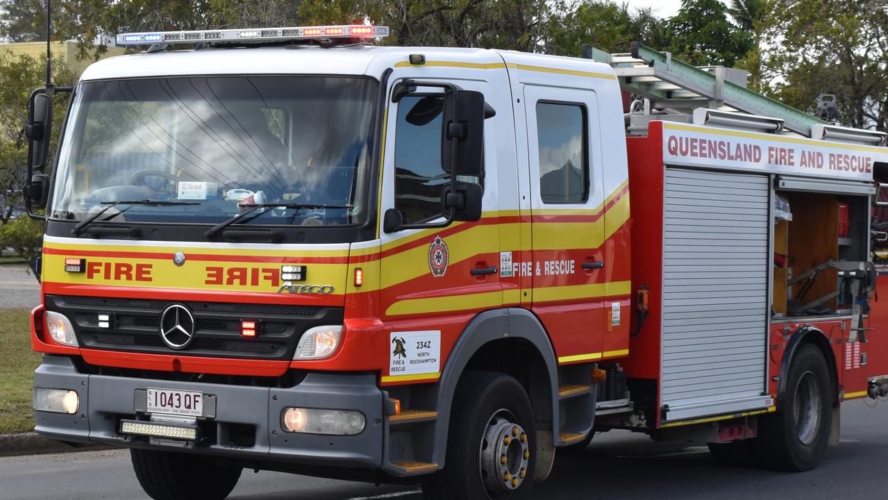 Car bursts into flames near elite Qld school