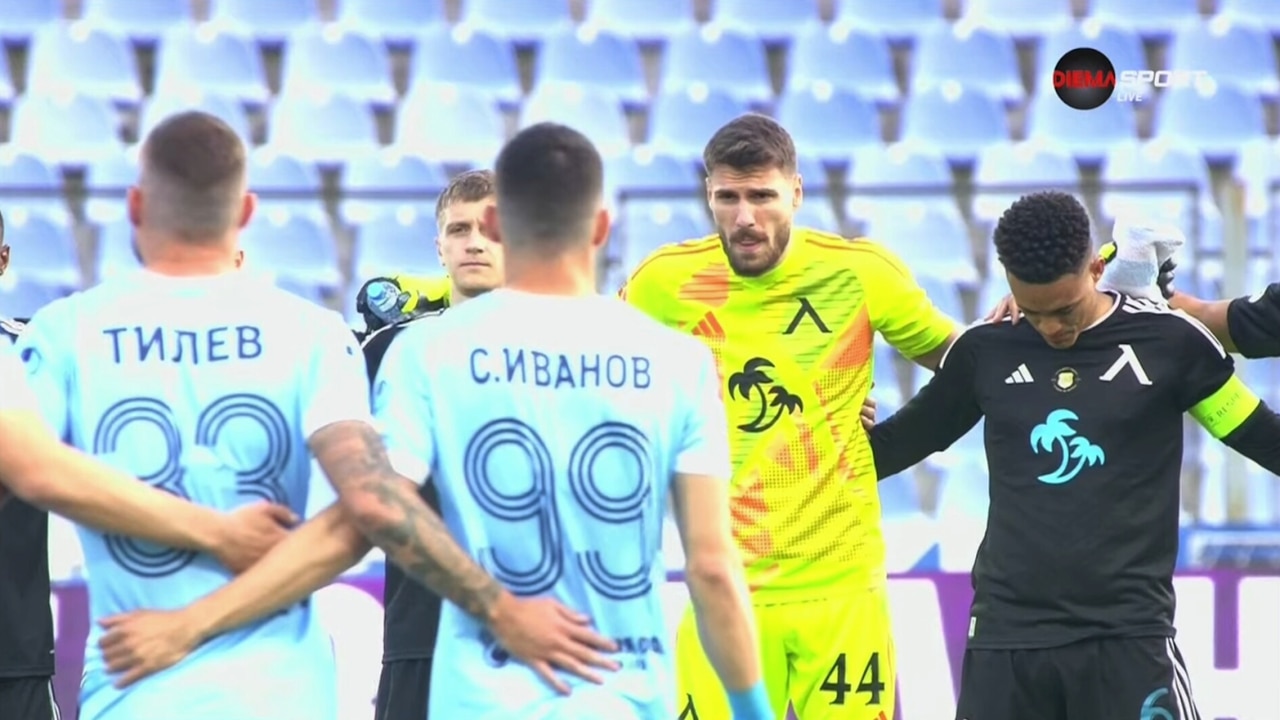 Players observed a minute's silence for a player that was in fact still alive on Sunday.