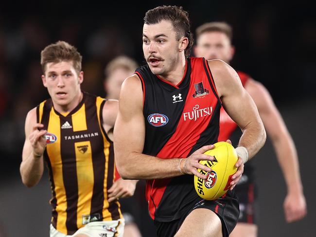 The Hawks and Bombers want a blockbuster fixture to start the season. Picture: Michael Klein