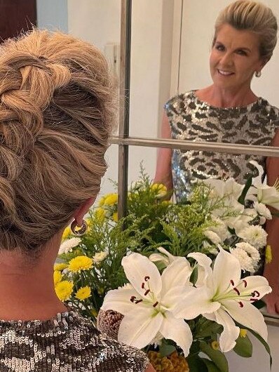 Julie Bishop is showing off a new hairstyle on social media. Picture: Instagram