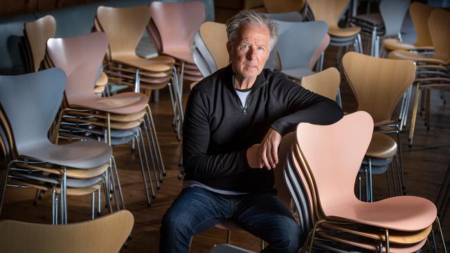 Stokehouse owner Frank Van Haandel has joined with other top restaurants in Melbourne to push against outdoor-only dining when restrictions ease. Picture: Tony Gough