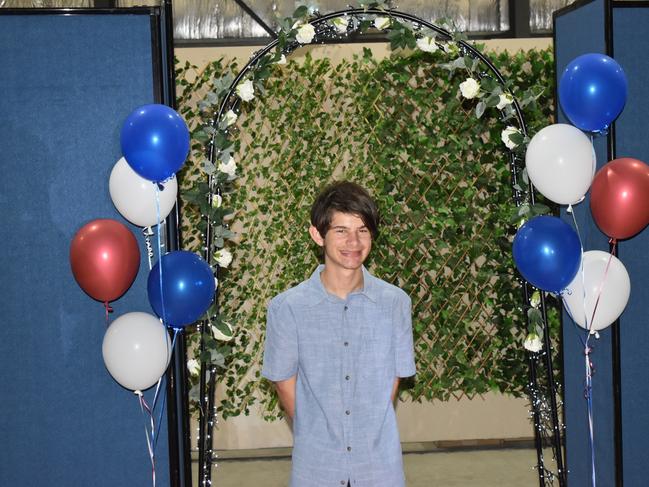 Leo Calvisi at Stanthorpe State High School's 2023 formal (Photo: NRM)