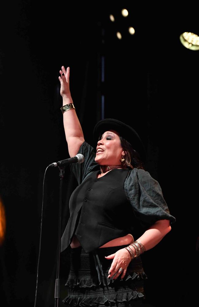 Kate Ceberano performs at Sounds of Rock 2024, Hervey Bay. Picture: Patrick Woods.