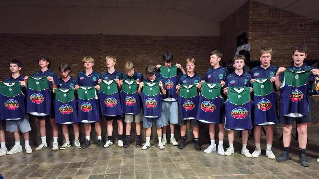 St Mary's with their South Africa jumpers. Picture: St Mary's Sporting Club