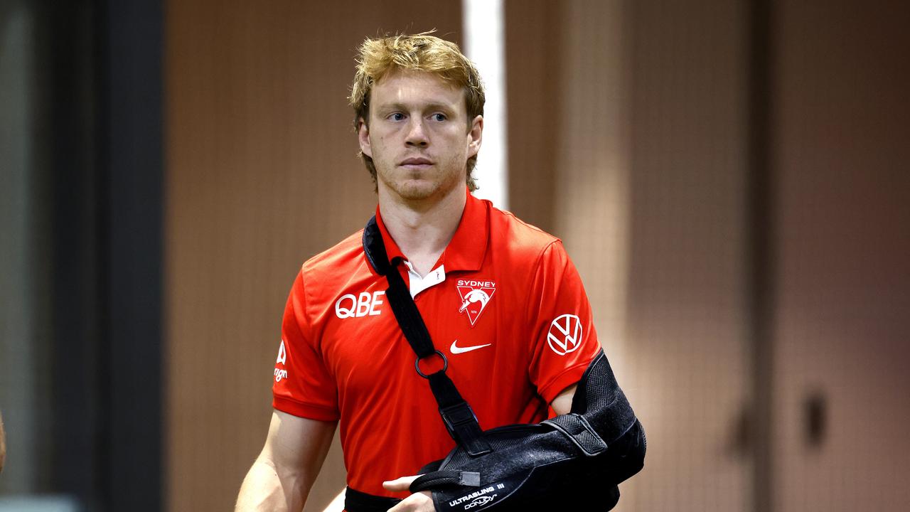 Sydney Swans co-captain Callum Mills has spoken about his Mad Monday incident for the first time. Picture: Phil Hillyard