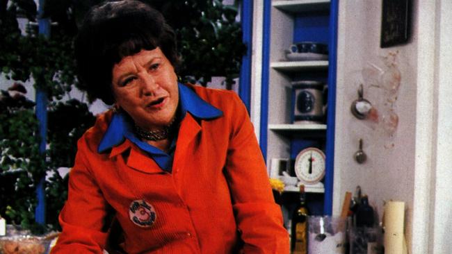 Julia Child fronted what was probably the first television series on cooking,  <i>The French Cook</i>.