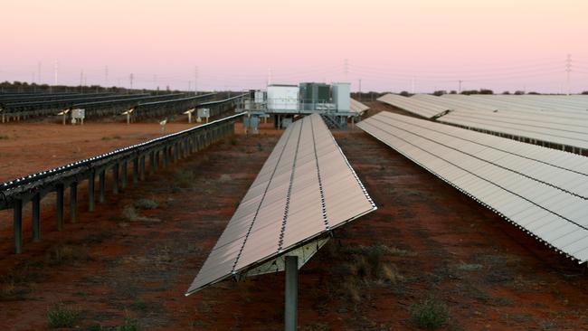 A $350 million solar farm planned for Whyalla has won development approval. Picture: Hollie Adams/The Australian