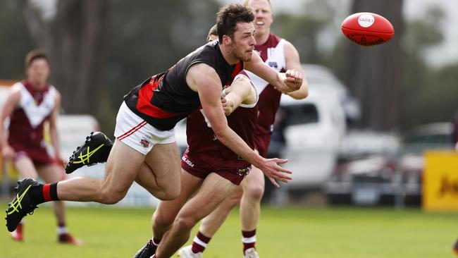 North Launceston’s Fletcher Bennett should be right to feature in the TSL grand final, according to Bombers coach Brad Cox-Goodyer. Picture: Zak Simmonds