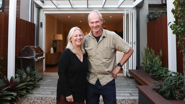 ‘Surry Hills is quite an intersection of society’: Cathy and Richard Crighton are selling after two years of renovation. Picture: John Feder