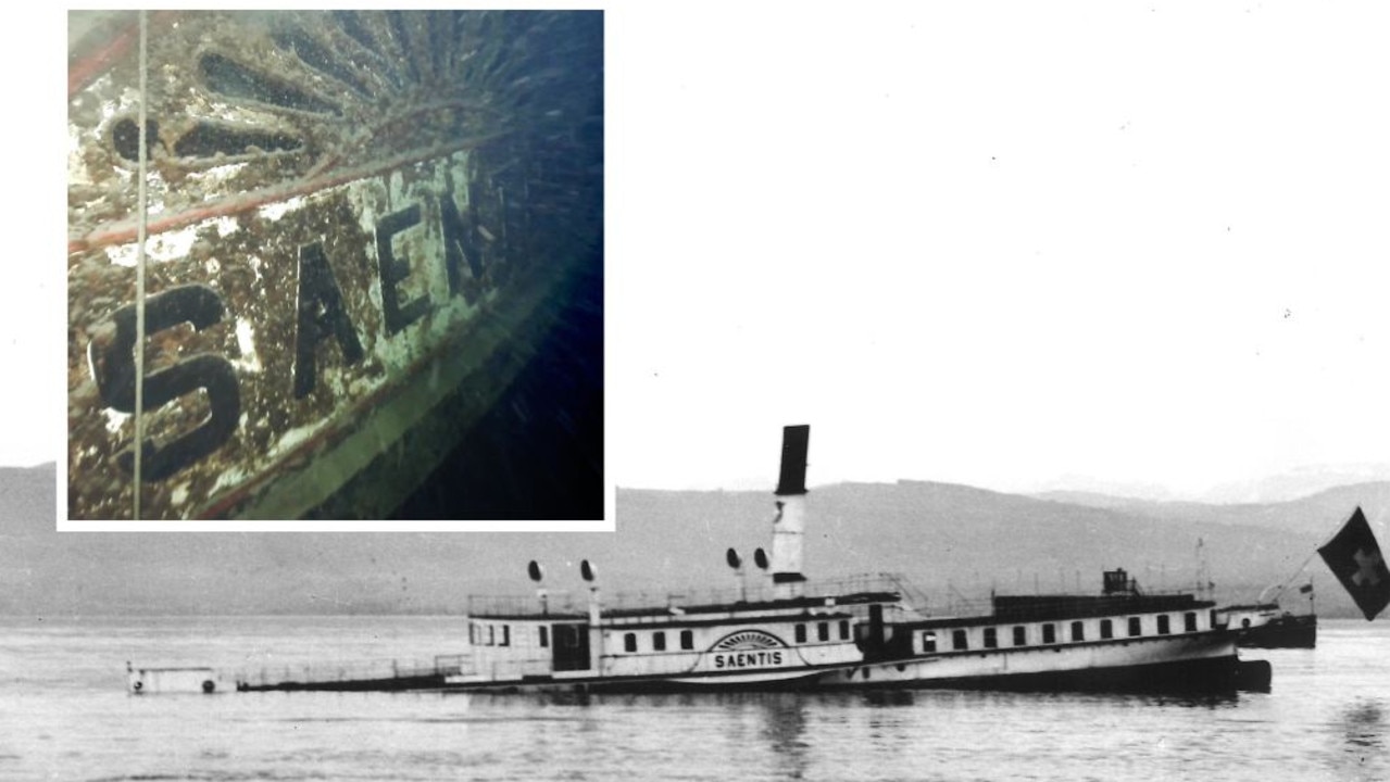 The Säntis steamship on Lake Constance over 90 years ago. Picture: Schiffsbergeverein via Pen News