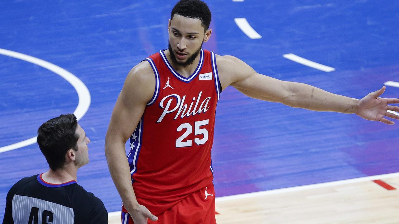 Ben Simmons picked the wrong city to disappoint. Tim Nwachukwu/Getty Images/AFP.