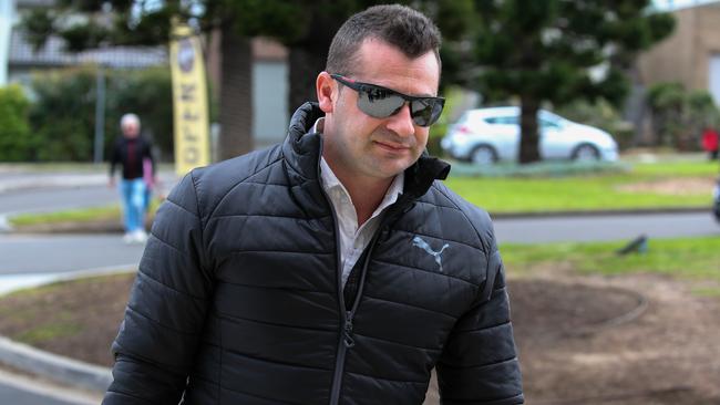 Anthony Koletti outside Lidcombe Coroner’s Court on Tuesday. Picture: NCA Newswire/Gaye Gerard