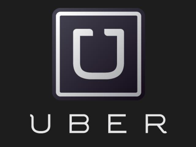 UBER Logo. To go with story by Peter Law. Taxi / Cabs / fares / Swan Taxis.