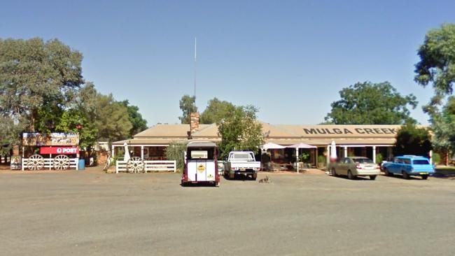 The Bank@Post outpost at Byrock, in central New South Wales, 200km south of the Queensland border. Picture: Google