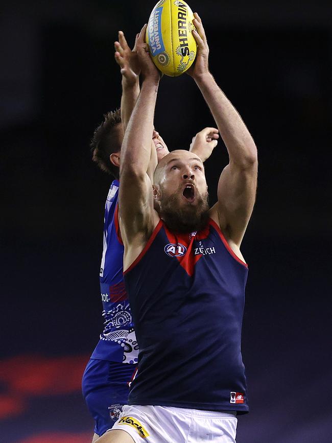 Gawn’s presence around the stoppages is massive.