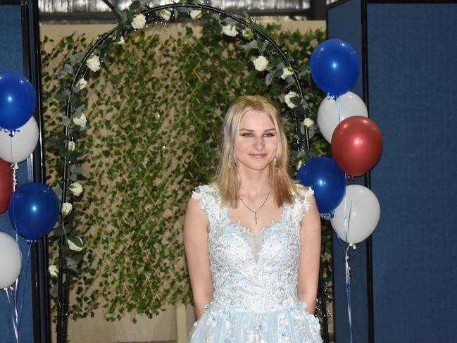 Kasey Franchi at Stanthorpe State High School's 2023 formal (Photo: NRM)