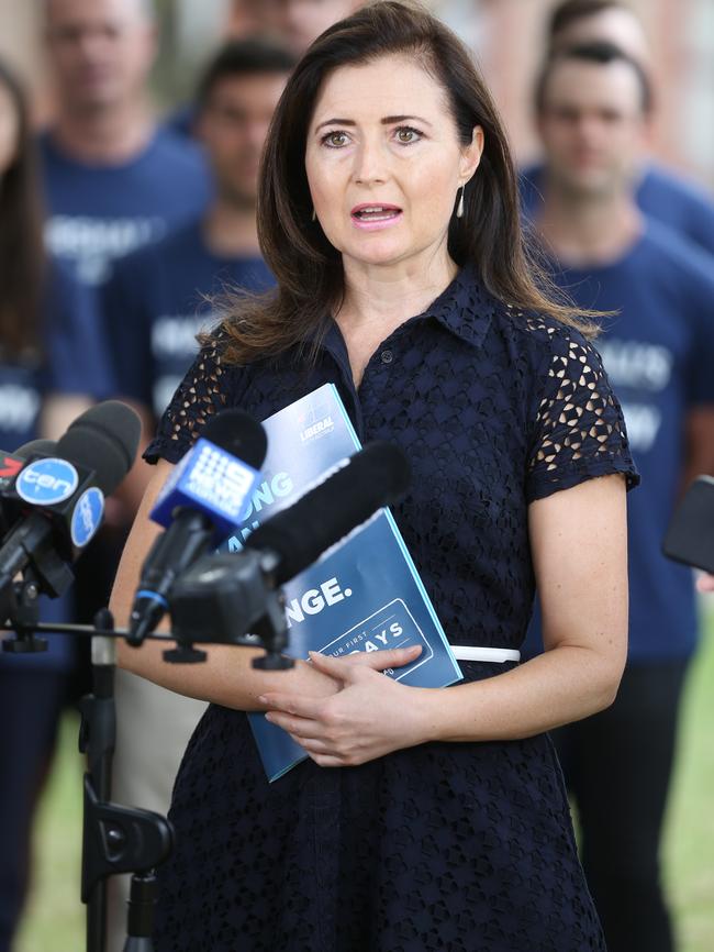 Child Protection Minister Rachel Sanderson. Picture: AAP / Dean Martin