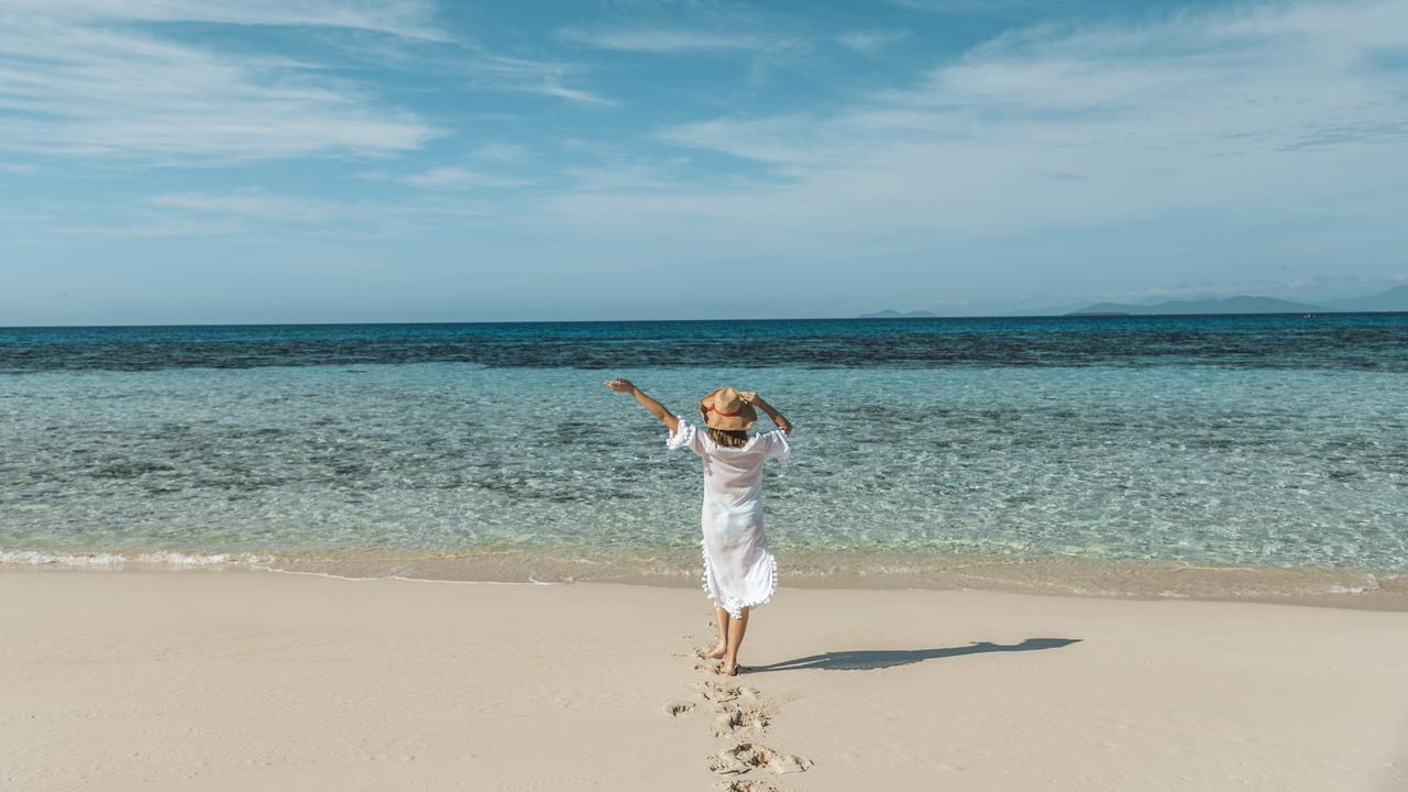 Vlasoff Cay in the Great Barrier Reef, Queensland. Picture: Tourism Tropical North Queensland