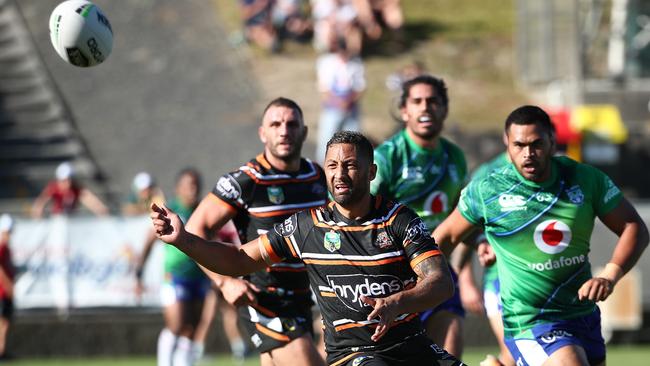 Benji Marshall failed to cement his spot in the halves. Picture: Fiona Goodall/NRL Photos