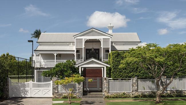 The home in Brisbane’s Ascot sold for around $10m. Picture: Realestate.com.au