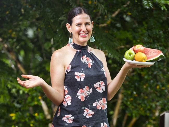 EMBARGO!Sunshine Coast School teacher Carly Reily who lost 22 kg by dumping junk food. Photo Lachie Millard