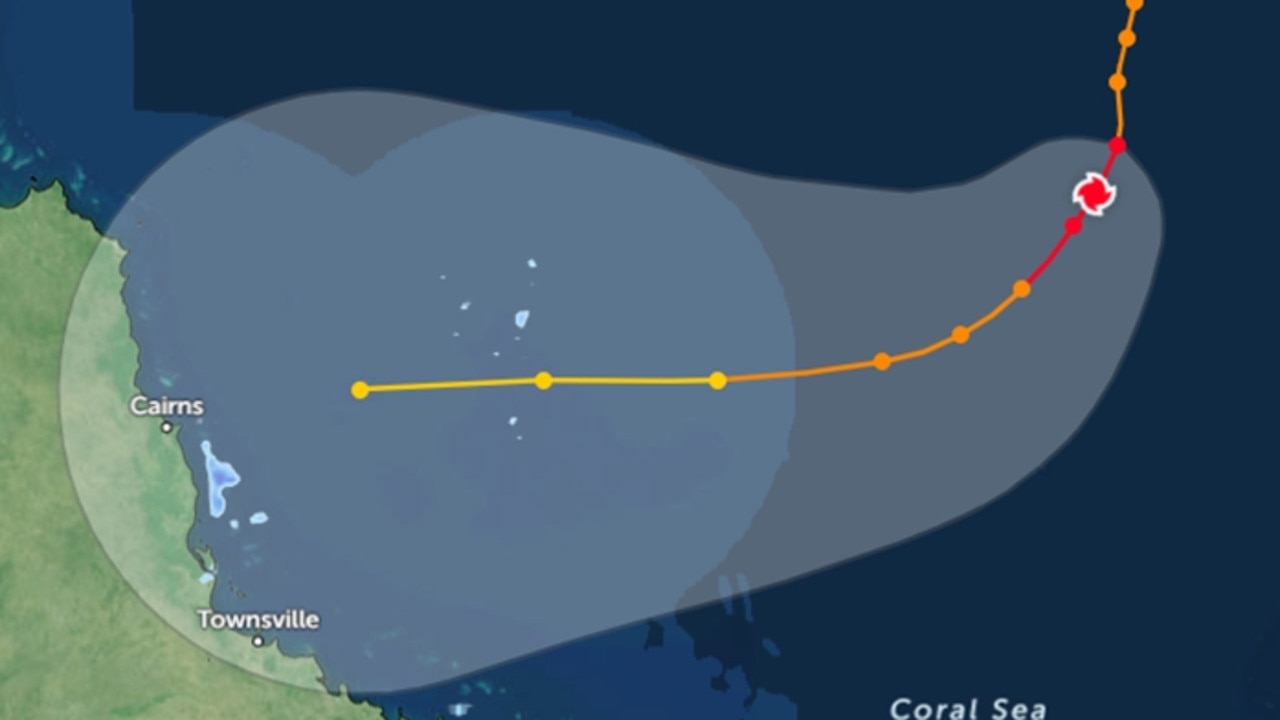 Tropical Cyclone Jasper is on a collision course with far north Queensland coast.