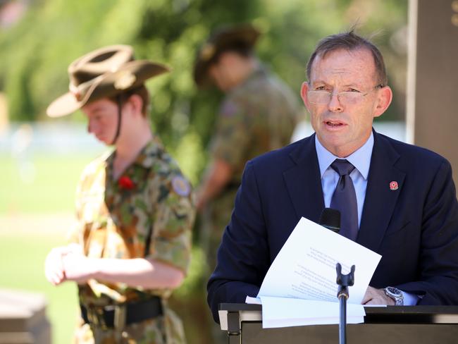 Tony Abbott wants greater protections if the Yes campaign is successful. Picture: AAP/ Ryan Osland