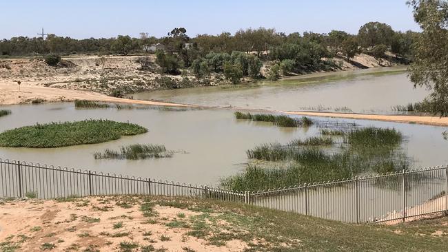 High water levels at Lake Menindee, December 2021. Picture: Supplied