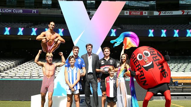 Gillon McLachlan launches AFLX in February.